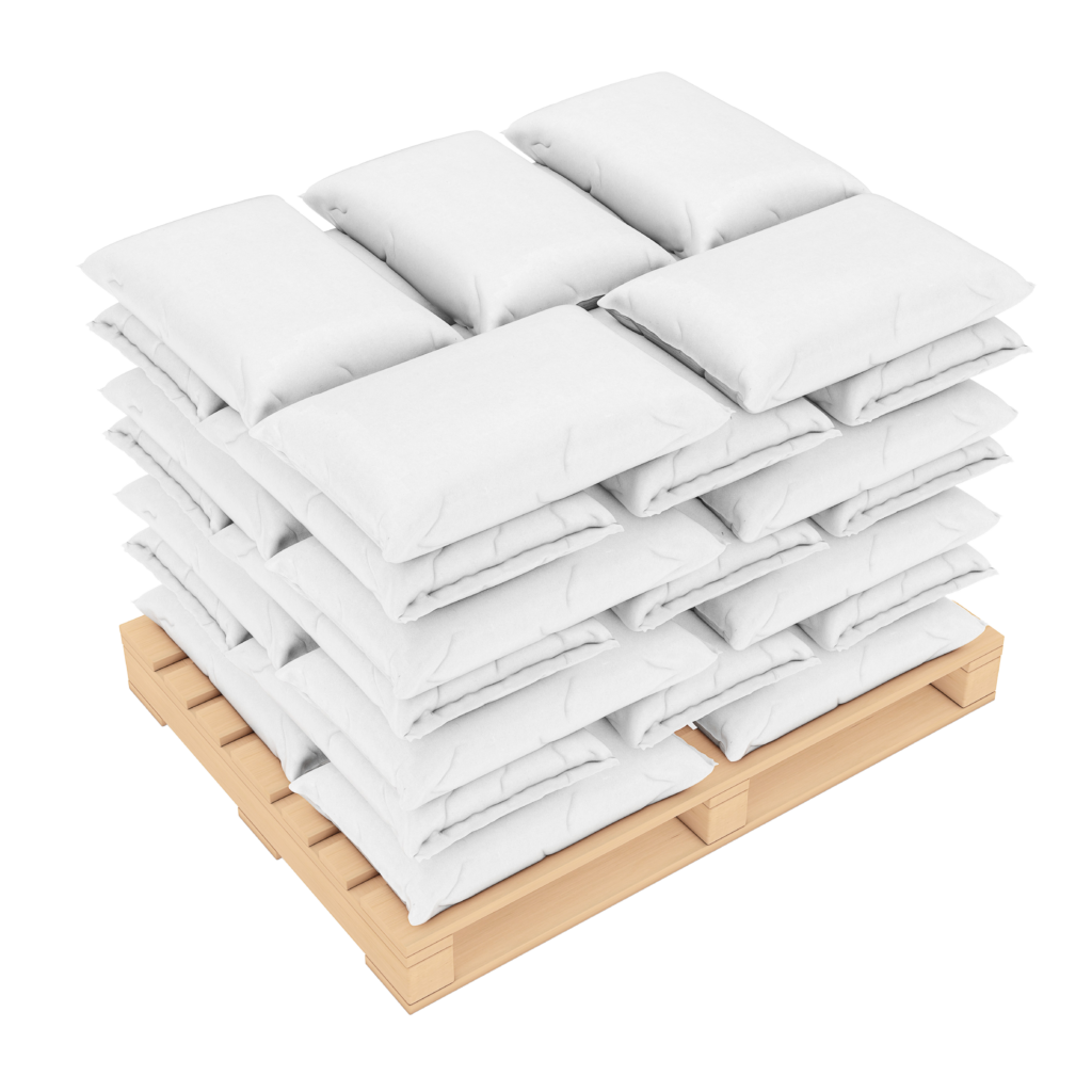 Salt products are available in 25 kilogram sacks